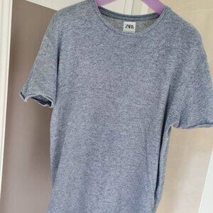 ZARA short-sleeved T-shirt men's authentic cotton men's sportswear suit